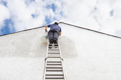 Peinture extérieure à Laurède — façades et ravalement